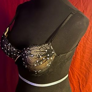 Sparkly push up bra